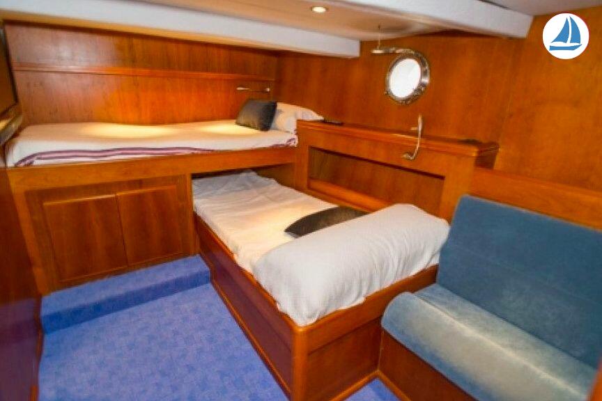 foto Alberto Vargas Gracia, Eva Morera y Jober Noubelt Trawler 16